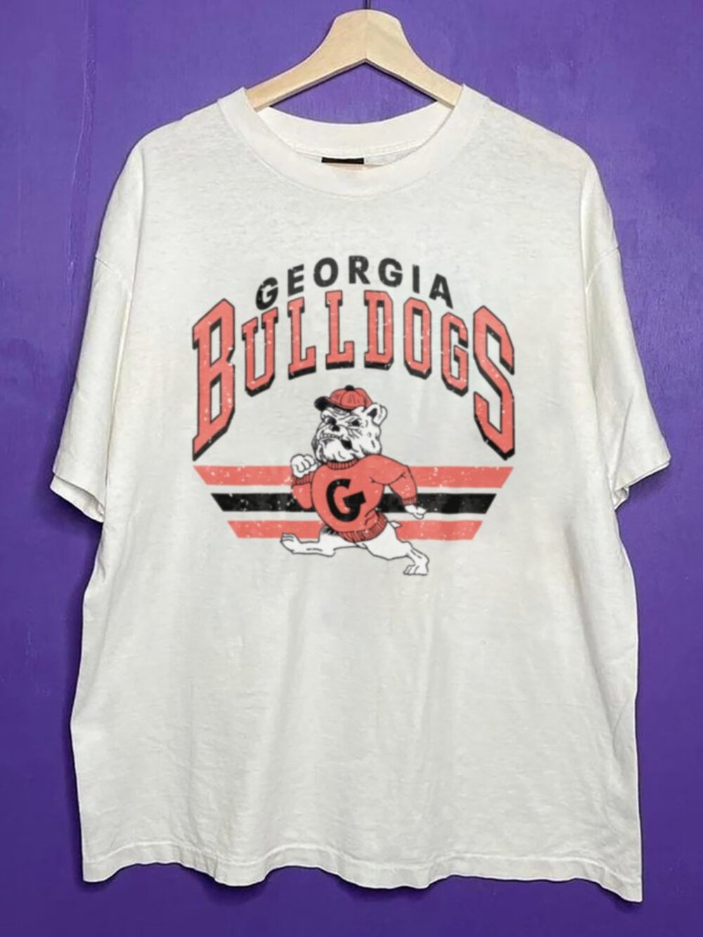 Georgia Bulldogs Football Shirt, Retro University of Georgia Shirt For Men Women